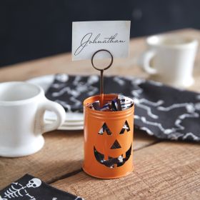 Jack-O-Lantern Place Card Holder - Min of 4