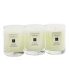 JO MALONE - Candle Trio Coffret: English Pear & Freesia, Lime Basil & Mandarin, Peony & Blush Suede 3x60g/2.1oz