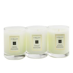 JO MALONE - Candle Trio Coffret: English Pear & Freesia, Lime Basil & Mandarin, Peony & Blush Suede 3x60g/2.1oz