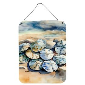 NEW Sand Dollars Wall or Door Hanging Prints Aluminum Metal Sign Kitchen Wall Bar Bathroom Plaque Home Decor Front Door Plaque, 12x16, Multicolor (Default: Default)